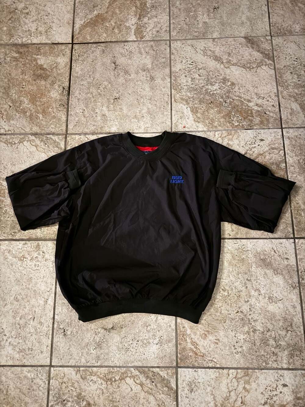 Vintage Swingster Bud Light Pullover Windbreaker Jacket